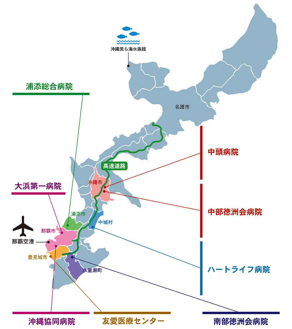 基幹型病院 臨床研修病院群プロジェクト 一般社団法人 群星沖縄臨床研修センター